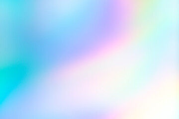 Abstract holographic neon foil background, iridescent colors - obrazy, fototapety, plakaty