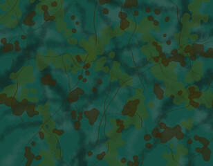 Camouflage cloth texture. Background and texture for design, printing clothes, fabrics, sport