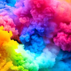 Obraz premium background with clouds