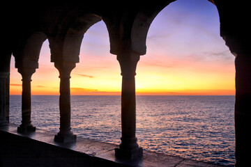 Sonnenuntergang in Portovenere