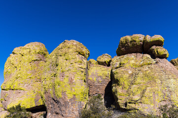 Scenic Landscape in the Chiricahua National Monument Arizona in Winter