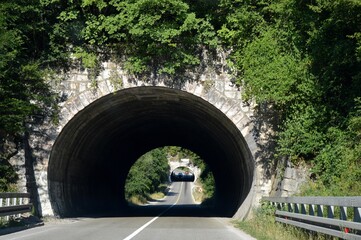 two tunnels in a row