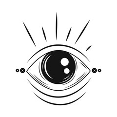 eyeball colorless esoteric