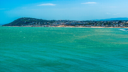 La côte tunisienne en été