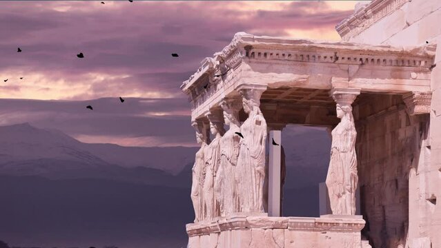 Caryatids Athens