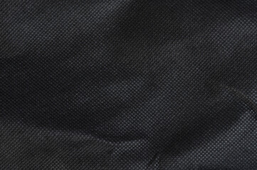 Dark fabric wavy curtain