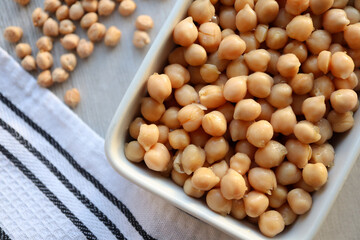 chickpeas in a bowl