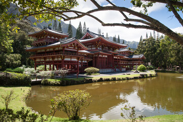 Fototapeta premium Hawaii temple