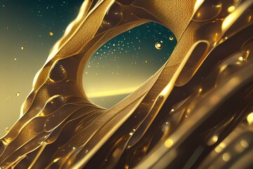 background with sky and sun-Generate AI