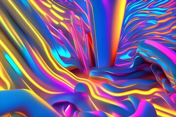 abstract background with lines-Generate AI