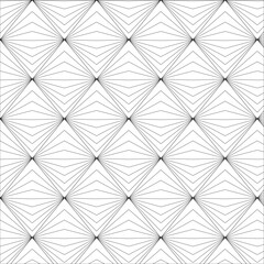 Modern simple geometric vector seamless pattern on white background. Light abstract wallpaper.