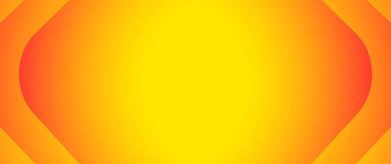 Yellow and red gradient. Futuristic background. Corporate design banner