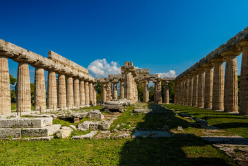 First temple of Hera in Paestum, Italy.