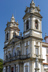 Fototapeta na wymiar Sanctuary Bom Jesus do Monte, Braga, Portugal