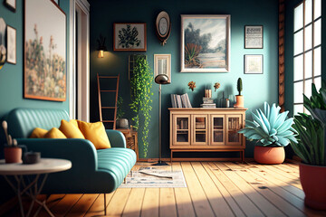 contemporary living room real estate