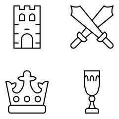 Royal Vector Line Icons