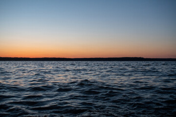 Fototapeta premium sunset over the sea