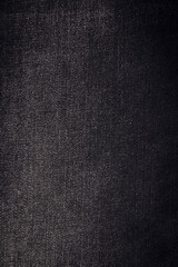 Fabric texture. Black denim background texture for design