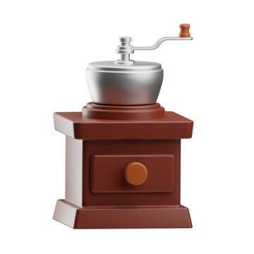 coffee object coffee grinder illustration 3d