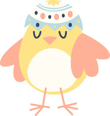Easter chick illustration
