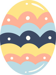 Easter egg illustration