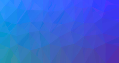 Prismatic background with polygonal pattern. Low poly triangular background gradient in pastel colors. Polygonal background banner template. Illustration with irregular triangles.