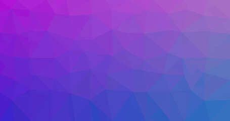 Prismatic background with polygonal pattern. Low poly triangular background gradient. Polygonal background banner template. Illustration with irregular triangles.