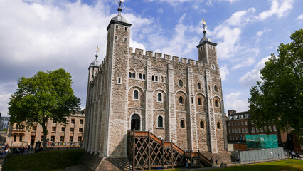 Fototapeta na wymiar The Tower of London in London, United Kingdom