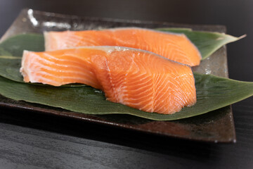 北海道産の秋鮭切り身