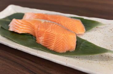 北海道産の秋鮭切り身