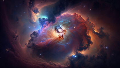 Obraz na płótnie Canvas galaxy nebula