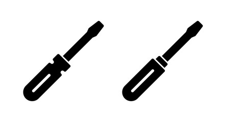 Screwdriver icon vector illustration. tools sign and symbol