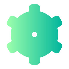 cogwheel gradient icon