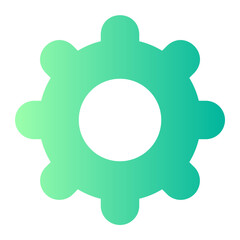 gear gradient icon