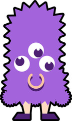 Alien cute png graphic clipart design