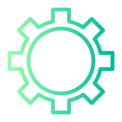 cogwheel gradient icon