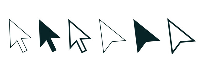 Arrows icon. Vector illustration on a white background.
