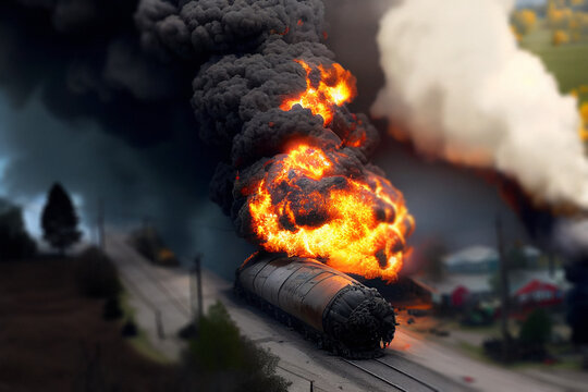 Industrial Rail Accident - Generative Ai