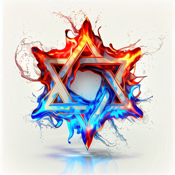 Davi Star made with water and fire