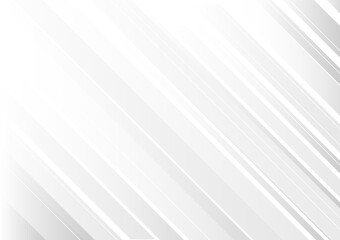 Fototapeta premium Abstract technology white background. White and grey gradient technology modern design.