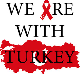pray for turkey vector