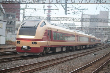 Fototapeta na wymiar 水戸・茨城の鉄道風景