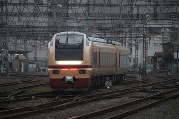 Fototapeta na wymiar 水戸・茨城の鉄道風景