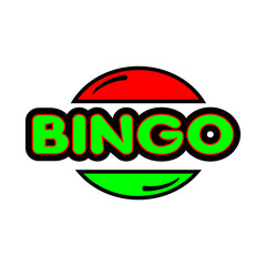 Bingo Icons Symbol Illustration 