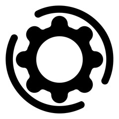 configuration glyph icon