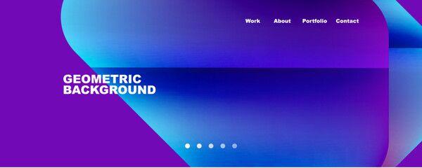 Geometric fluid shapes with liquid colors abstract background. Vector Illustration For Wallpaper, Banner, Background, Card, Book Illustration, landing page