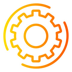 set up gradient icon