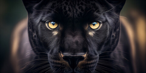 look of a black panther