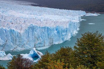 Fototapeta na wymiar Perito Moreno Glacier in Argentine Patagonia