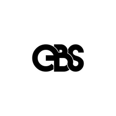 ebs typography letter monogram logo design